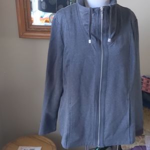 Charcoal grey jacket/ new
